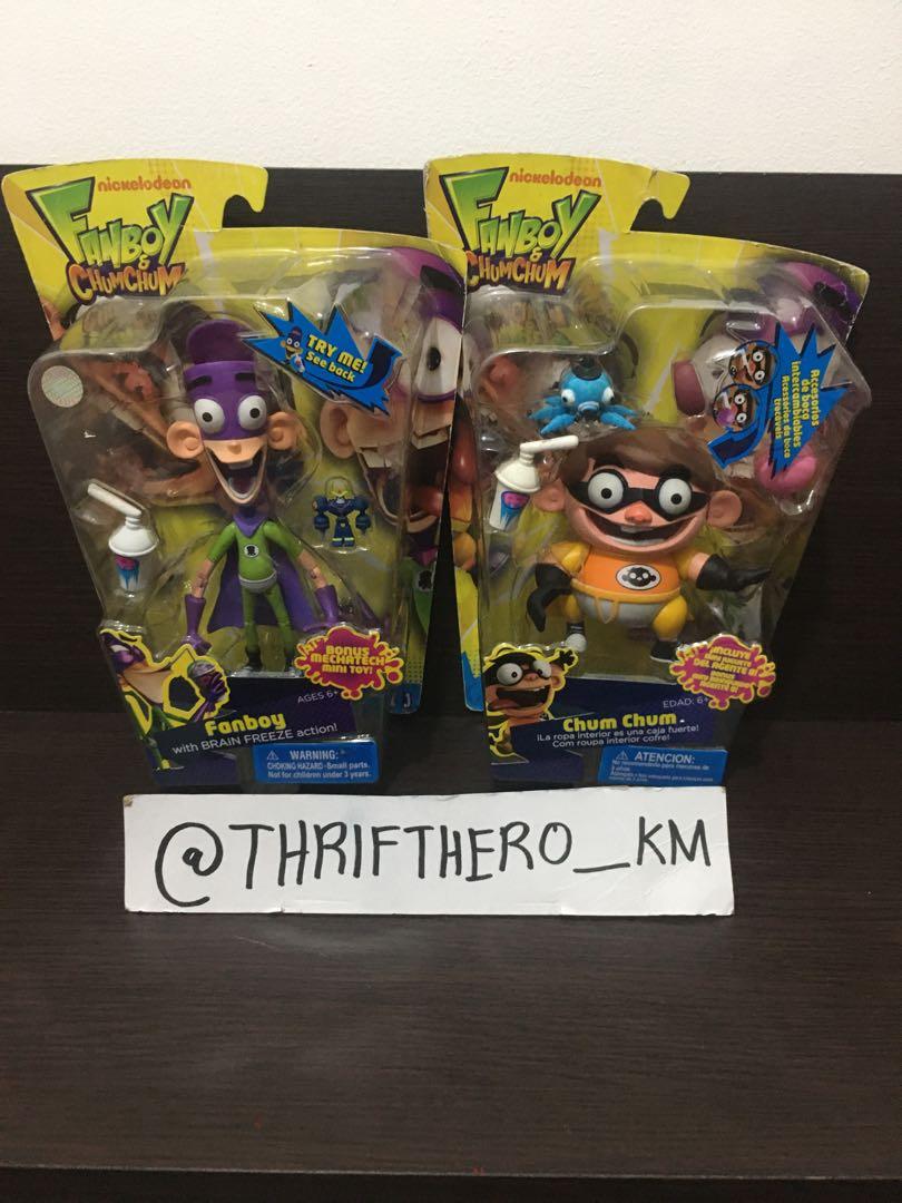 6 Nice Collectible Figures From FANBOY and CHUM CHUM. 