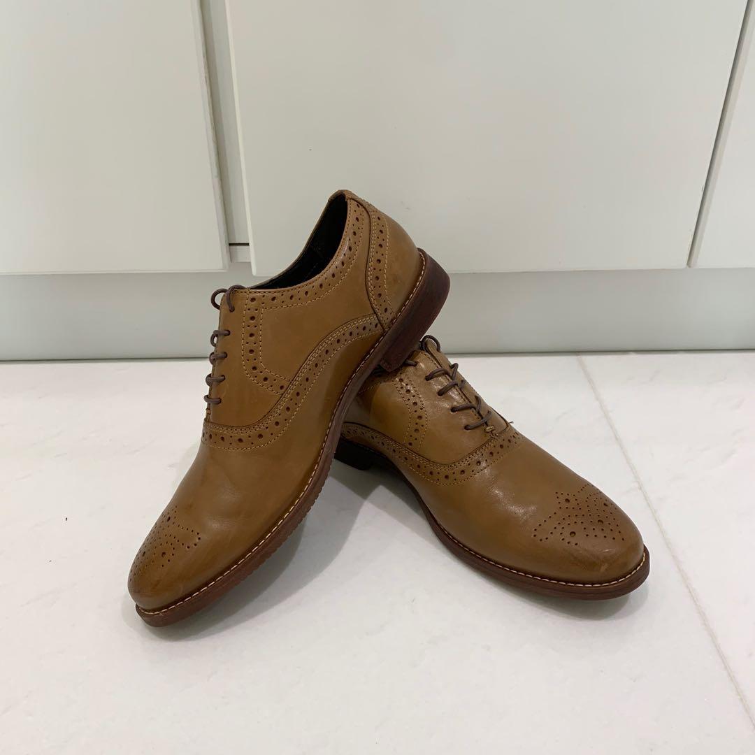 Rockport brown leather shoes Clearance