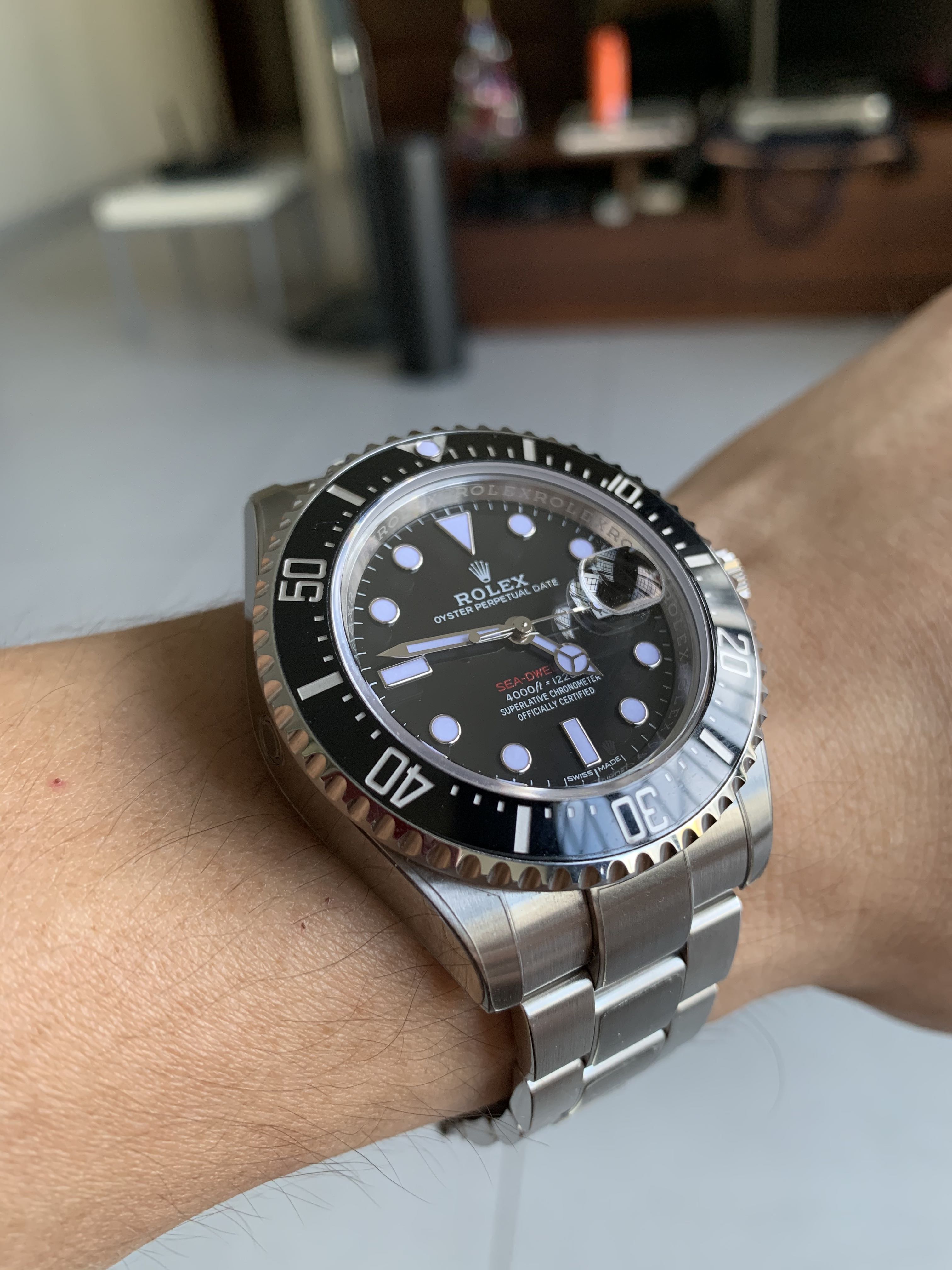 Rolex 126600 Seadweller Mk1 50th anniversary red sd43 Luxury