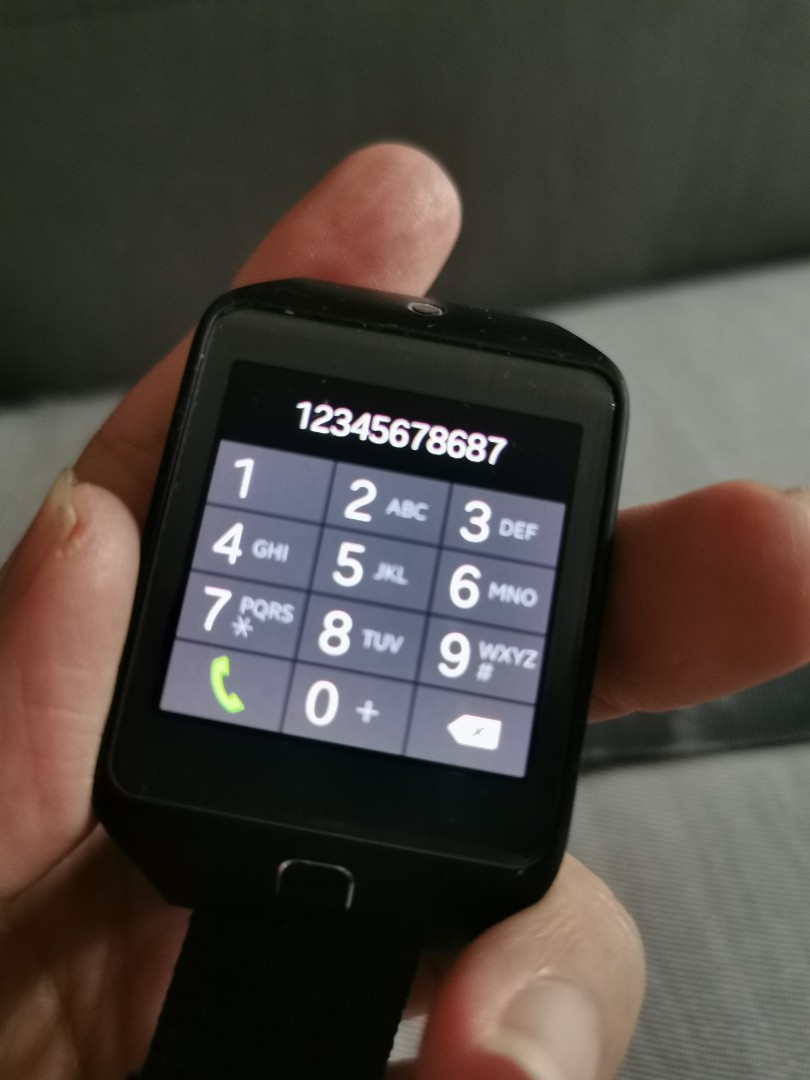 Samsung gear watch black Mobile Phones Gadgets Wearables