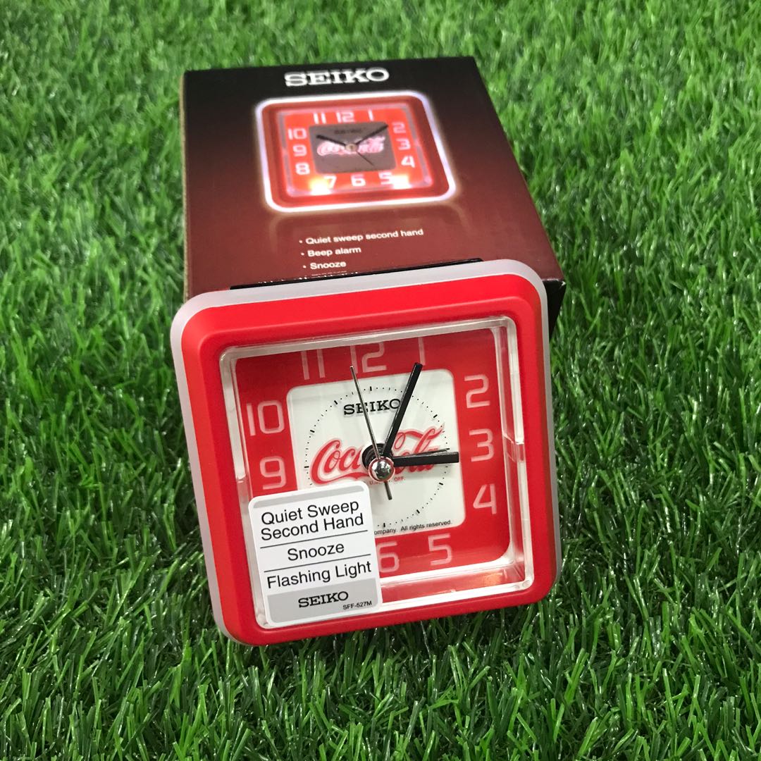 SEIKO COCA COLA ALARM CLOCK, Everything Else, Others on Carousell