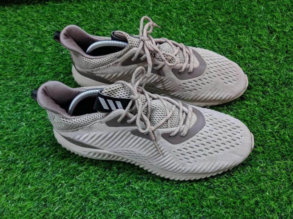 Sepatu Adidas Original BW1203 AlphaBounce Em Trace Olive Size 43 5