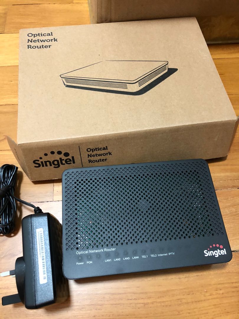 Singtel Optical Network Router, Computers & Tech, Parts & Accessories ...