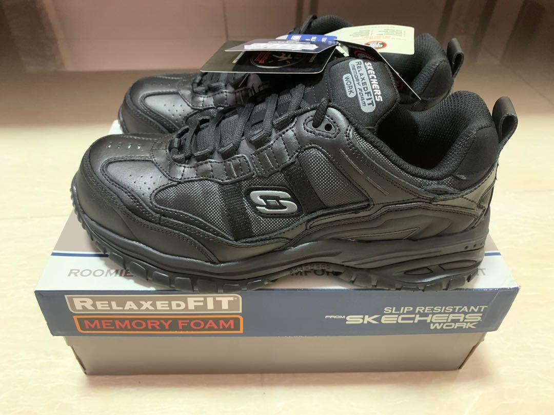 SKECHERS WORK safety shoes, Men's Fashion, Footwear, Casual shoes on  Carousell
