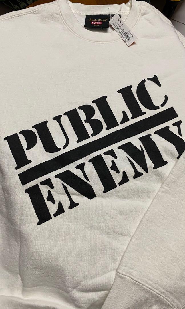 Supreme public enemy crewneck sale