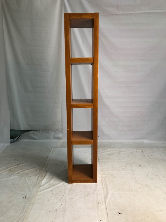 Tall Solid Wood Bookshelf/Display Furniture & Home Living