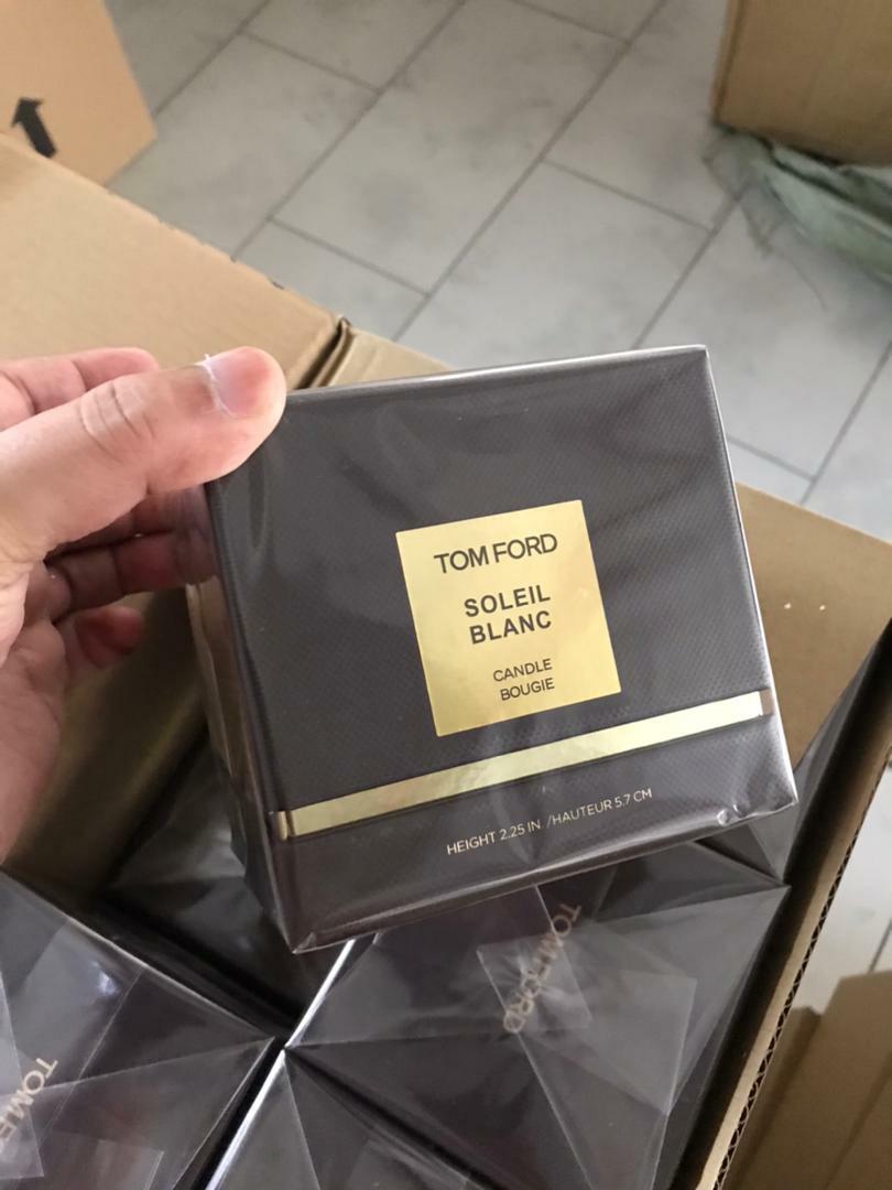 Tomford soleil blanc candle bougie, Beauty & Personal Care, Fragrance &  Deodorants on Carousell