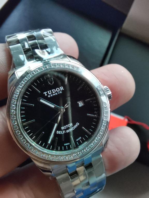 Tudor Glamour Date Ladies Diamond Bezel 31mm Auto Luxury Watches