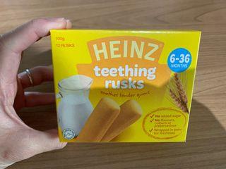 (Unopened!) Heinz Teething Rusks