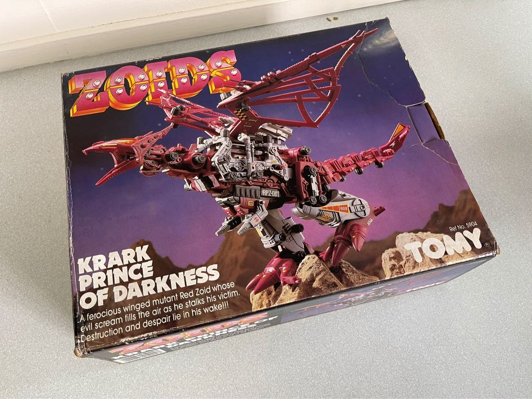 Vintage ZOIDS Krark, Prince of Darkness, Hobbies & Toys, Toys & Games