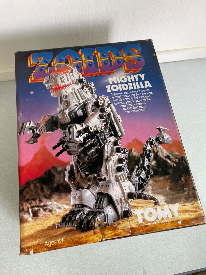 Vintage ZOIDS Mighty Zoidzilla, Hobbies & Toys, Toys & Games on Carousell