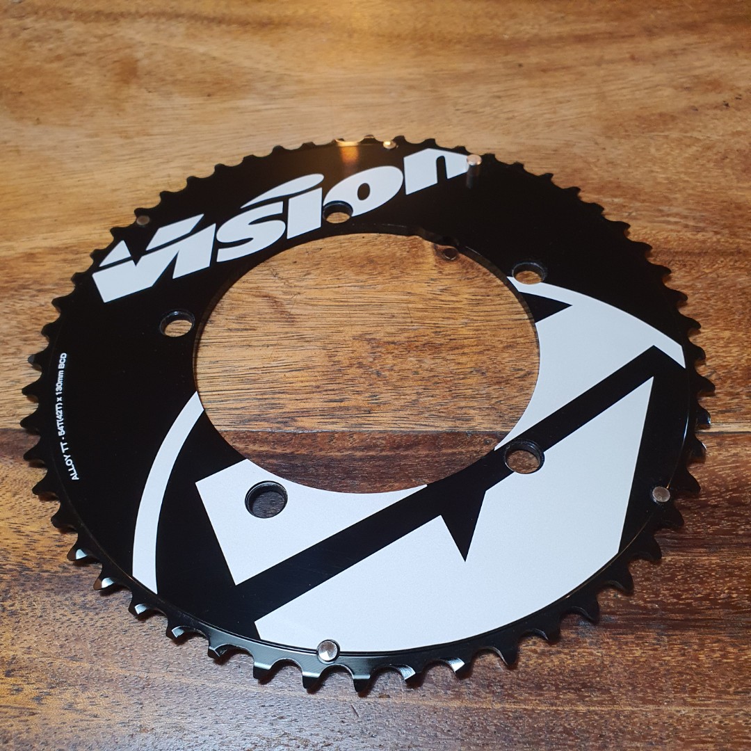 Vision Aero Chainring 54T 130 bcd For your brompton mod Sports