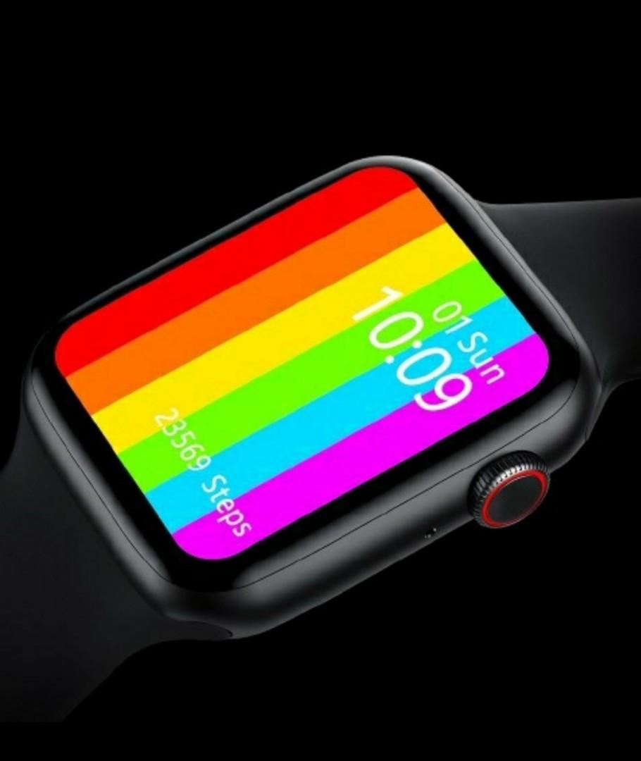 W26 Smart Watch 44mm size For Apple Watch Men Bluetooth Call 1.75 New 40 Mobile Phones Gadgets Wearables Smart Watches on Carousell
