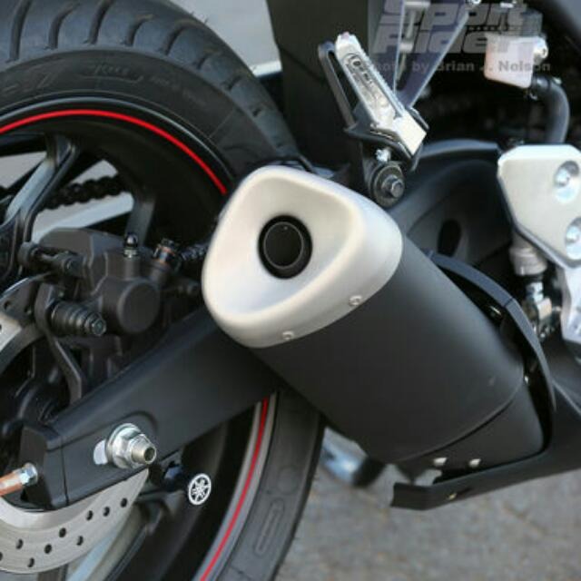 Yamaha r3 clearance stock exhaust