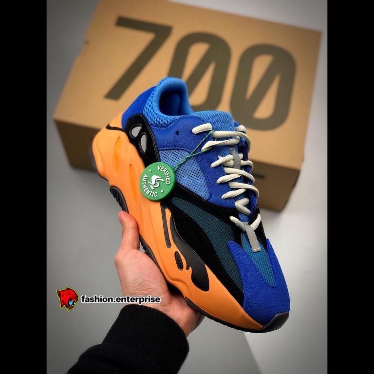 Yeezy 700 mens hotsell blue