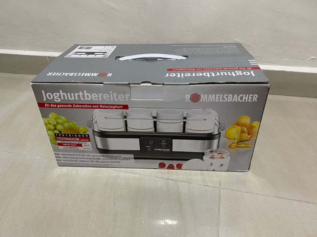 Yogurt Maker Rommelsbacher Model JG40, TV & Home Appliances, Kitchen Appliances, Coffee Machines