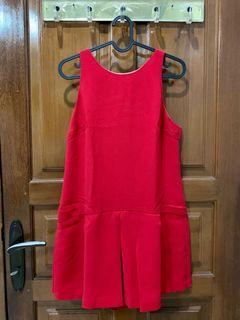 Zara Red Jumpsuit