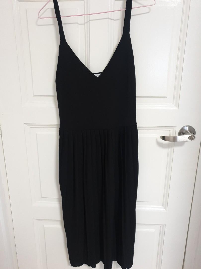Zara black strap dress Clearance