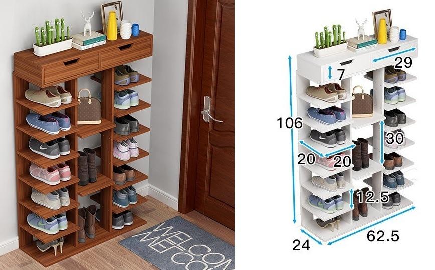 Shoe on sale storage corner