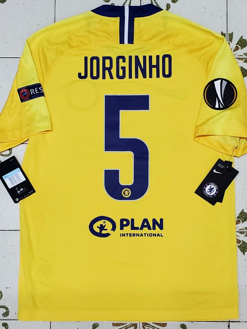 超歓迎された】 Chelsea Jorginho No.5 18/19 ユニフォーム FC ウェア 