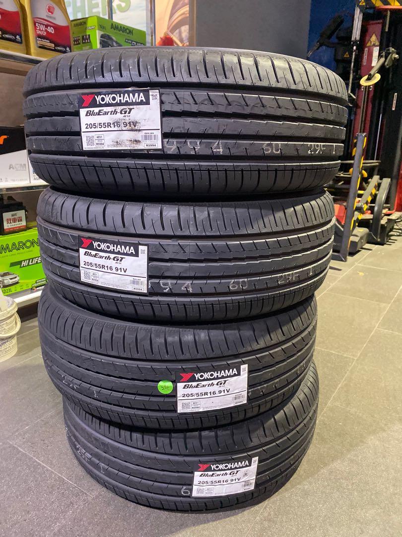 5 55 16 Yokohama Bluearth Gt Ae51 Car Accessories Tyres Rims On Carousell