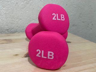 2Lbs Dumbbells Set [Color: PINK]