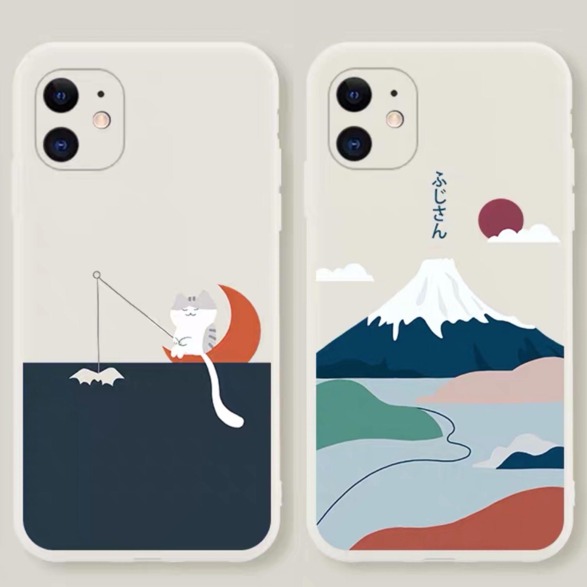 富士山 貓貓可愛畫風手機殼iphone Case 12 Pro Max 電子產品 電話 平板電腦裝飾 Carousell 富士山 貓貓可愛畫風手機殼iphone Case 12 Pro Max 電子產品 電話 平板電腦裝飾 Carousell