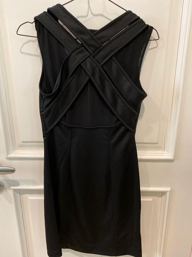 Alexander Wang Black Dress, Fesyen 