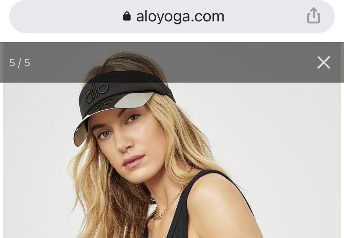 Alo Yoga Solar Visor Cap SPF 50, Men's 