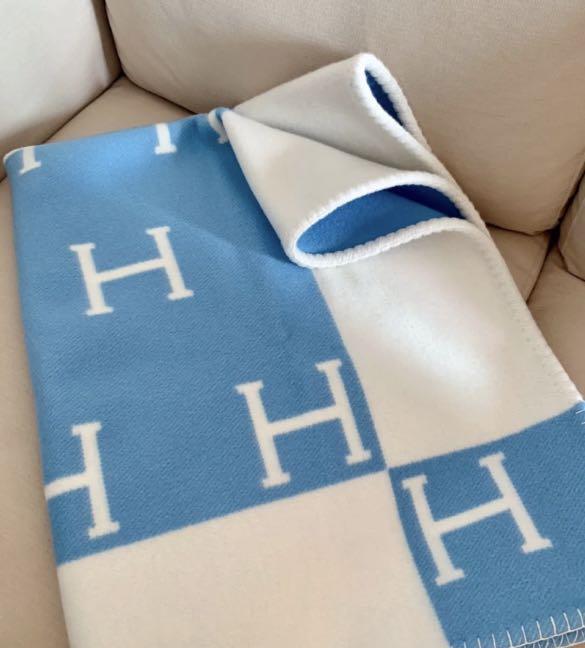 hermes baby blanket