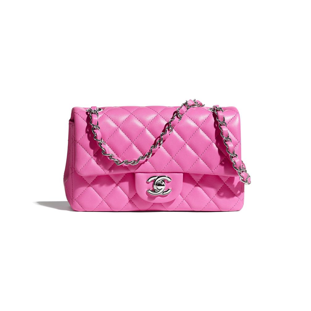 Chanel Neon Pink Velvet Handbag LoLoBu  Pink chanel bag Bags Chanel  handbags