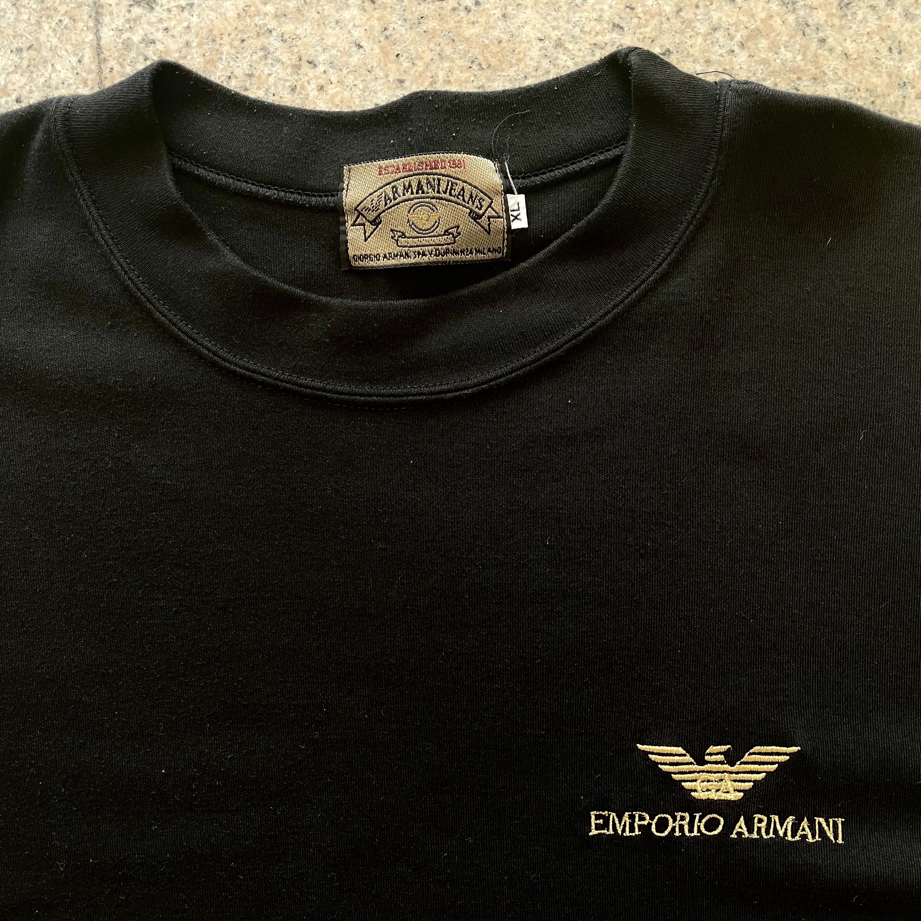 VINTAGE EMPORIO ARMANI LOGO SHIRT