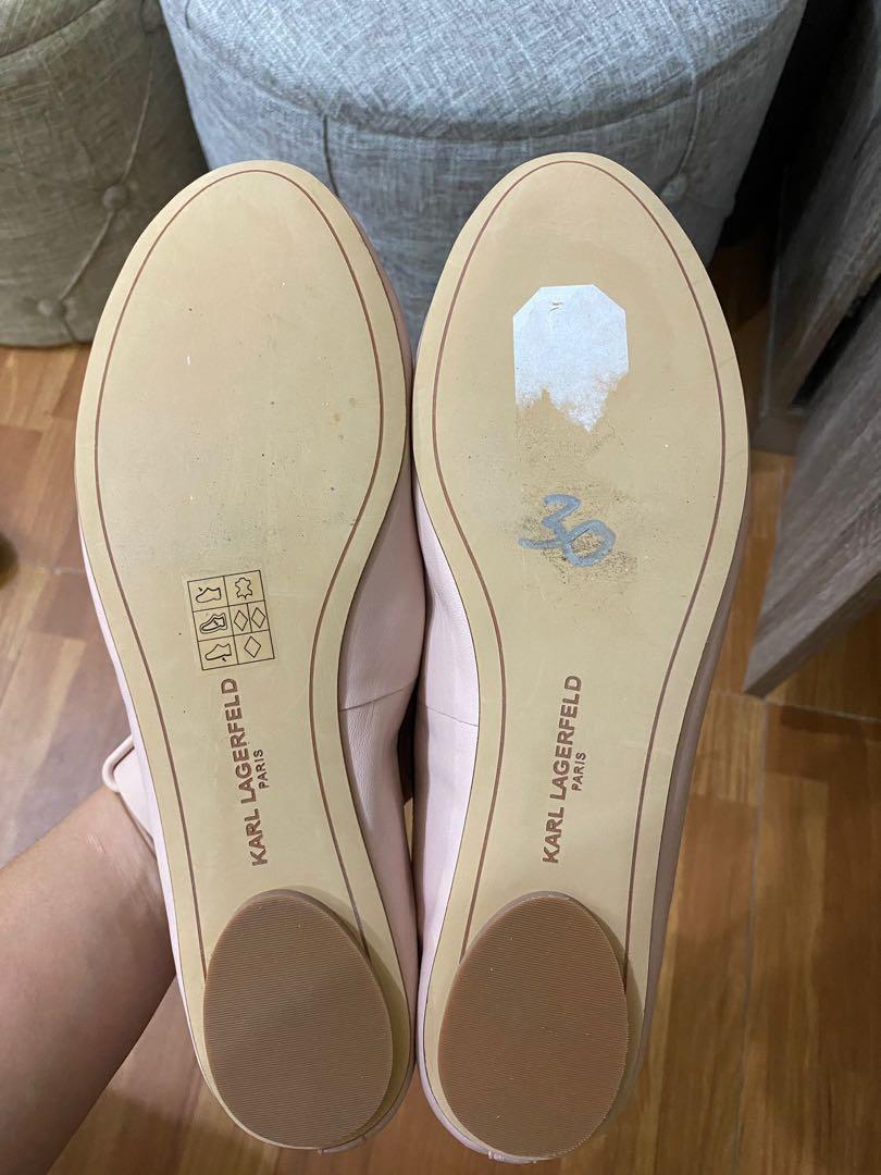 Karl lagerfeld discount leroux ballet flats