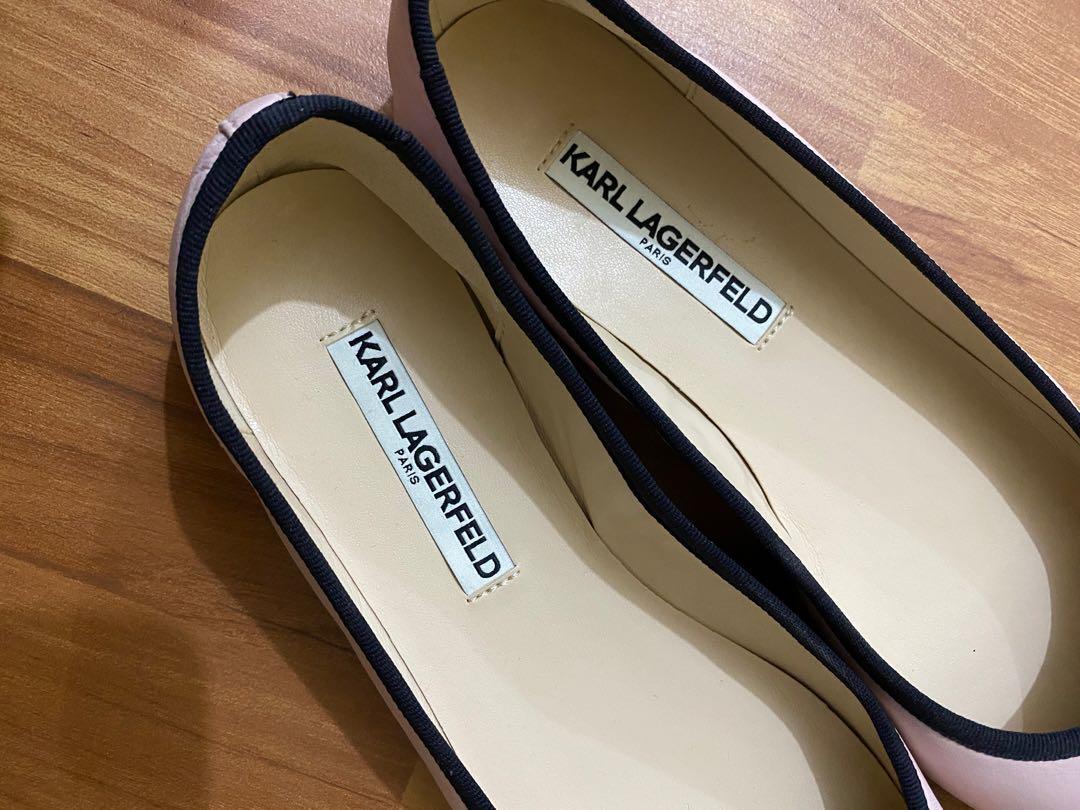 Karl lagerfeld leroux ballet flats sales