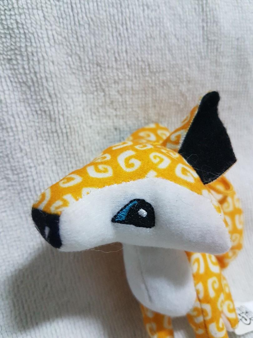 Authentic Mini Animal Jam Yellow Coyote Plush Soft Toy, Hobbies & Toys,  Collectibles & Memorabilia, Fan Merchandise on Carousell