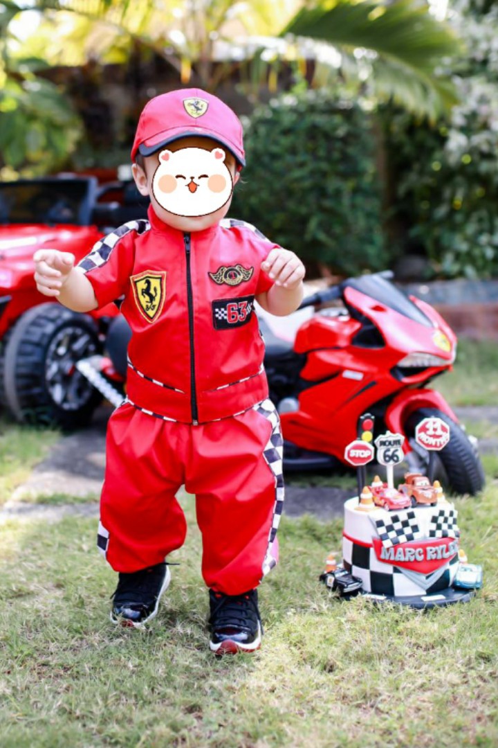Baby sales racer costume