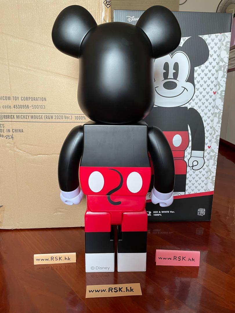 Bearbrick 1000% Mickey Mouse (R&W 2020 version) Be@rBrick Medicom