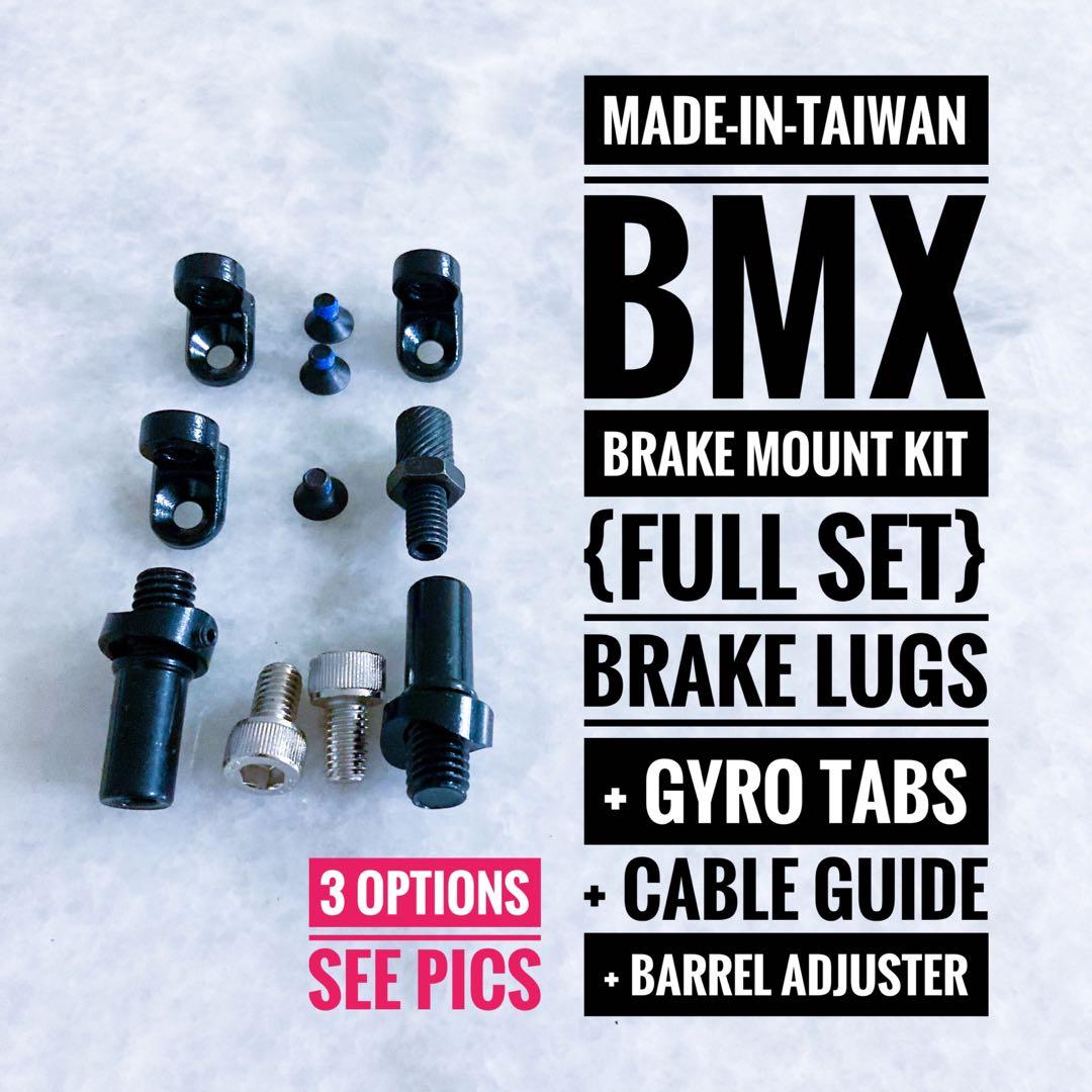 BMX Brake Mount Kit 8mm 3 Options, Sports Equipment, Bicycles & Parts