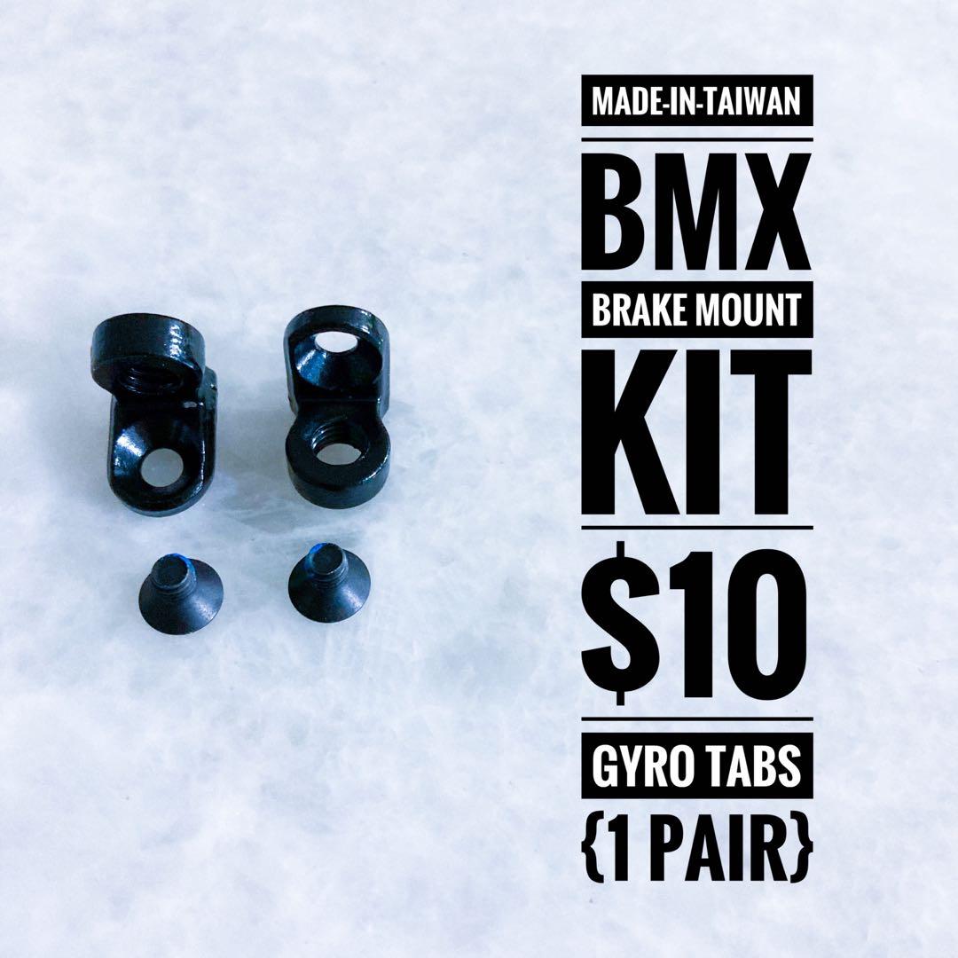 BMX Brake Mount Kit 8mm 3 Options, Sports Equipment, Bicycles & Parts