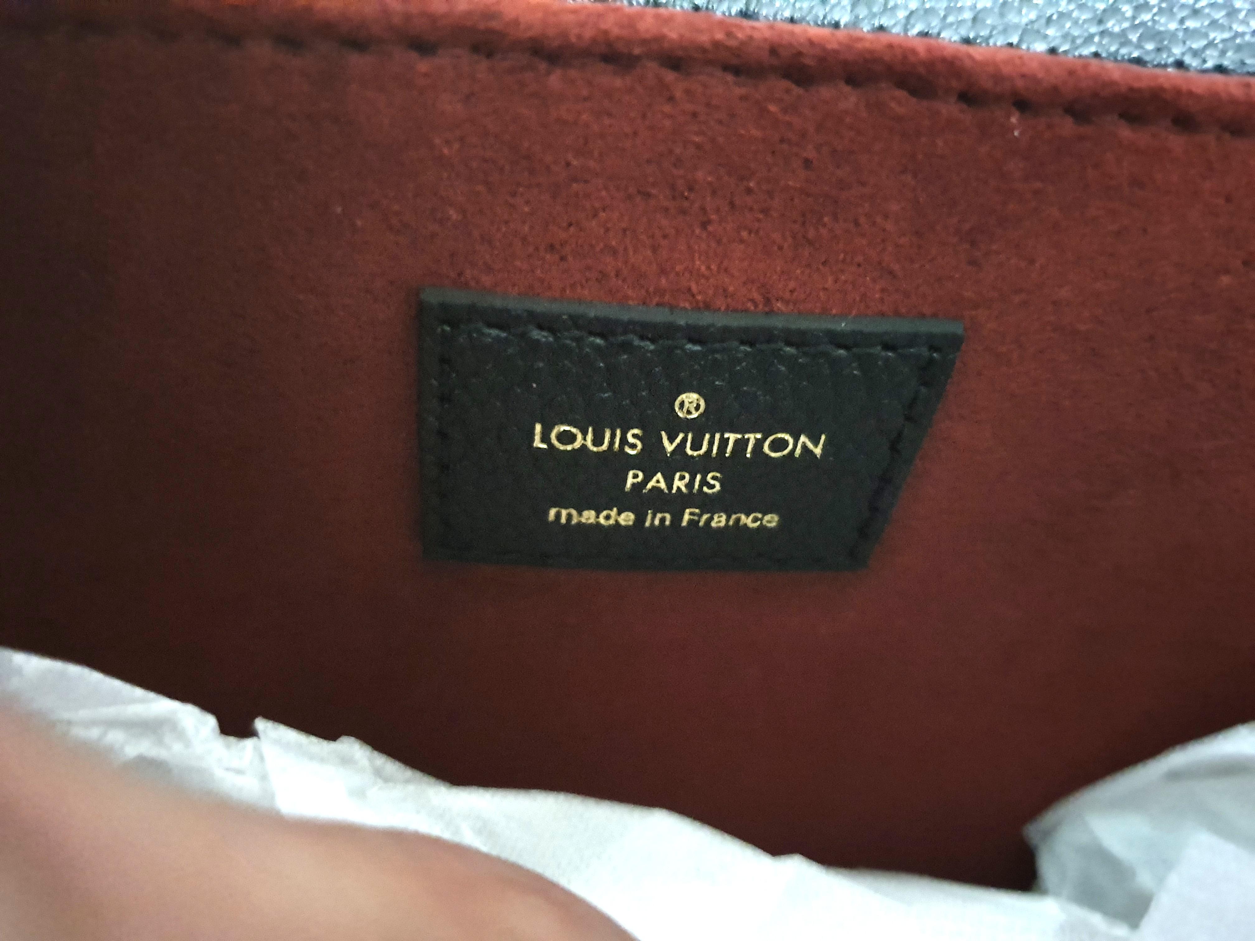 Louis Vuitton 2021 Bicolor Monogram Empreinte Pochette Metis