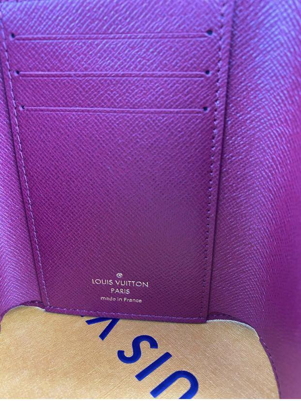 ❤️NEW LOUIS VUITTON Victorine Wallet Monogram Fuchsia Pink Coin