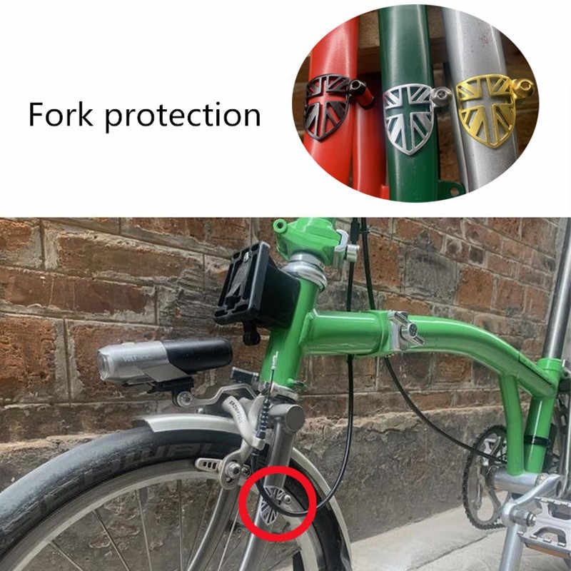 London Craftwork Protector De Guardabarros De Cable Para Brompton
