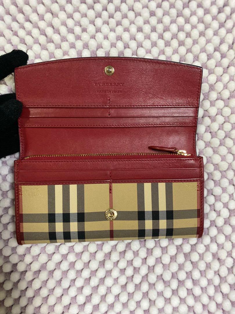 Burberry Long flap wallet (Category: Luxury Bags & Wallets) located in Quezon City. Submitted by hottea50 (Listing ID 1080087849, Image 3). Description: Authentic Burberry Wallet With receipt, box, dustbag, tag and paper bag with ribbon Seldom used Bought in Rustan’s for personal use 45k if bundle with the authentic Tod’s leather bag (bag priced at 31k with receipt, tag, dustbag and paper bag) RFS: raising funds.
