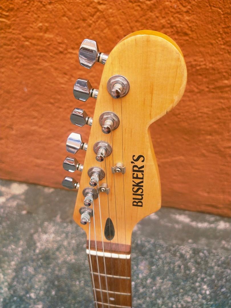 BUSKER'S electric guitar 2nd hand galing japan (japan surplus), Hobbies ...