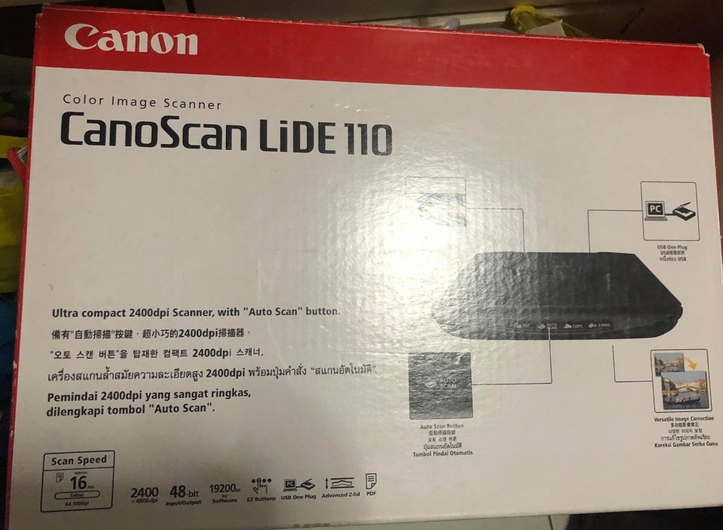canon flatbed scanner