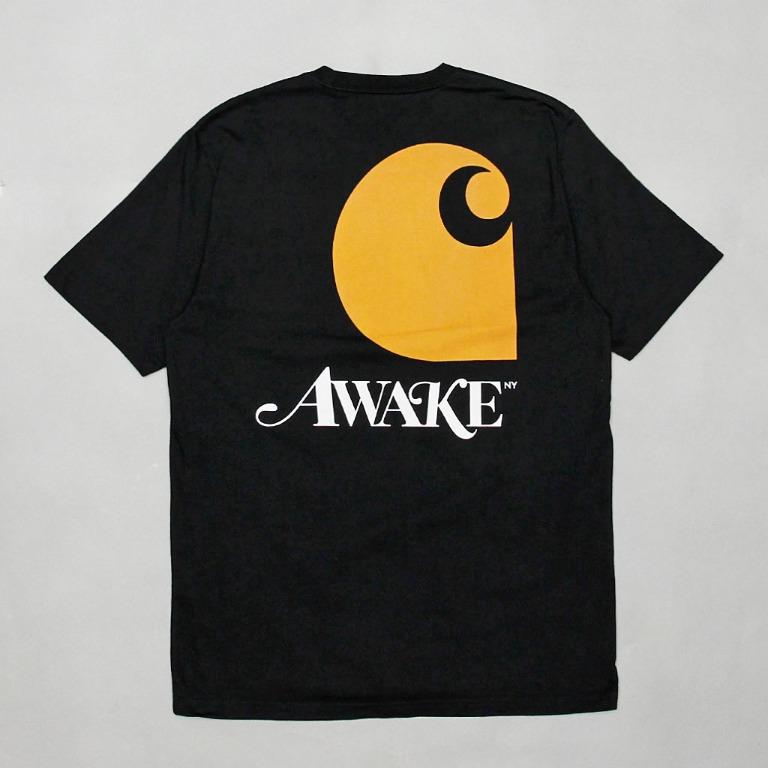 専門店では x WIP Carhartt AWAKE L 黒 Tee Pocket NY トップス - www ...
