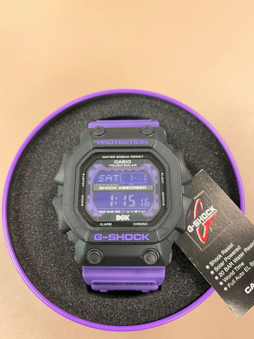 DGK×G-SHOCK GX-56DGK パープル ブラック デカG-