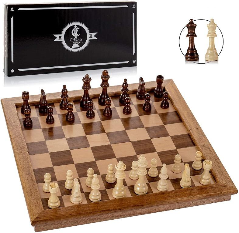  Chess Armory Chess Sets 15 Inch Wooden Chess Set Board