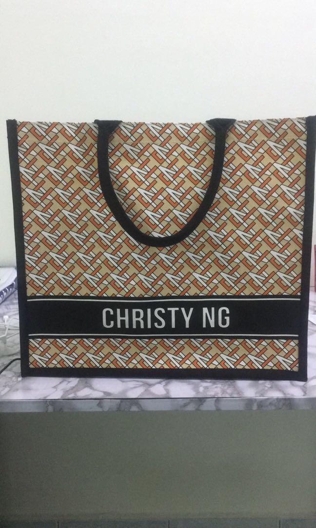 Christy Ng fillmore monogram canvas tote bag Women s Fashion Bags Wallets Tote Bags on Carousell