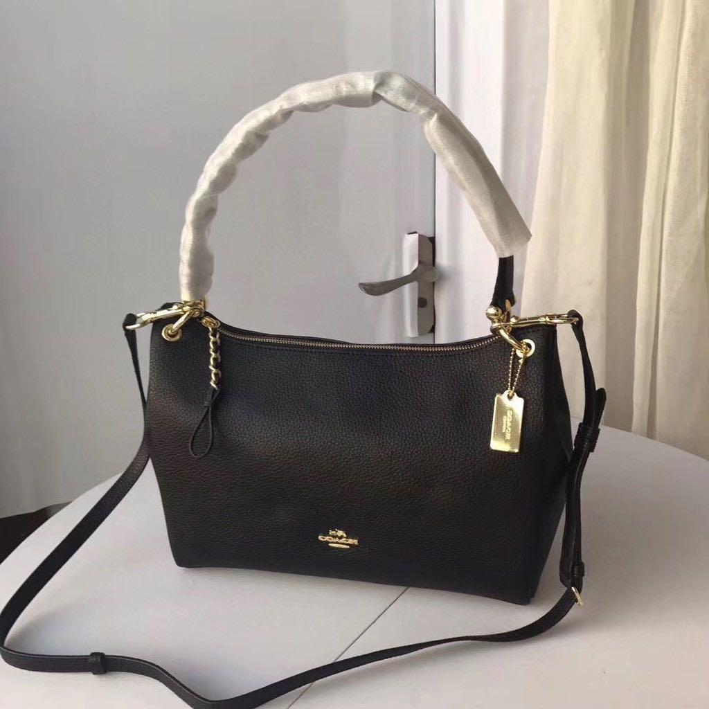 Coach mia shoulder bag black sales